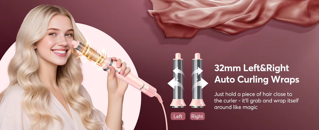 High Speed 5 in 1 Hair Dryer Hot Air Comb Set