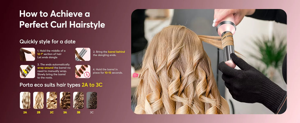 High Speed 5 in 1 Hair Dryer Hot Air Comb Set