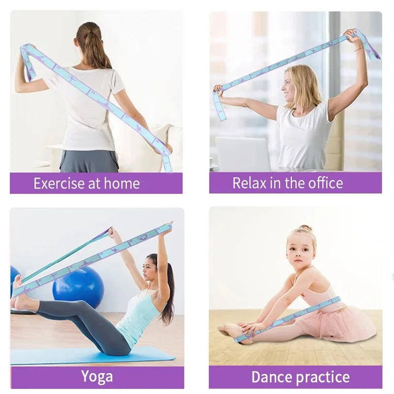 Elastic Yoga Resistance Band Pilates Dance