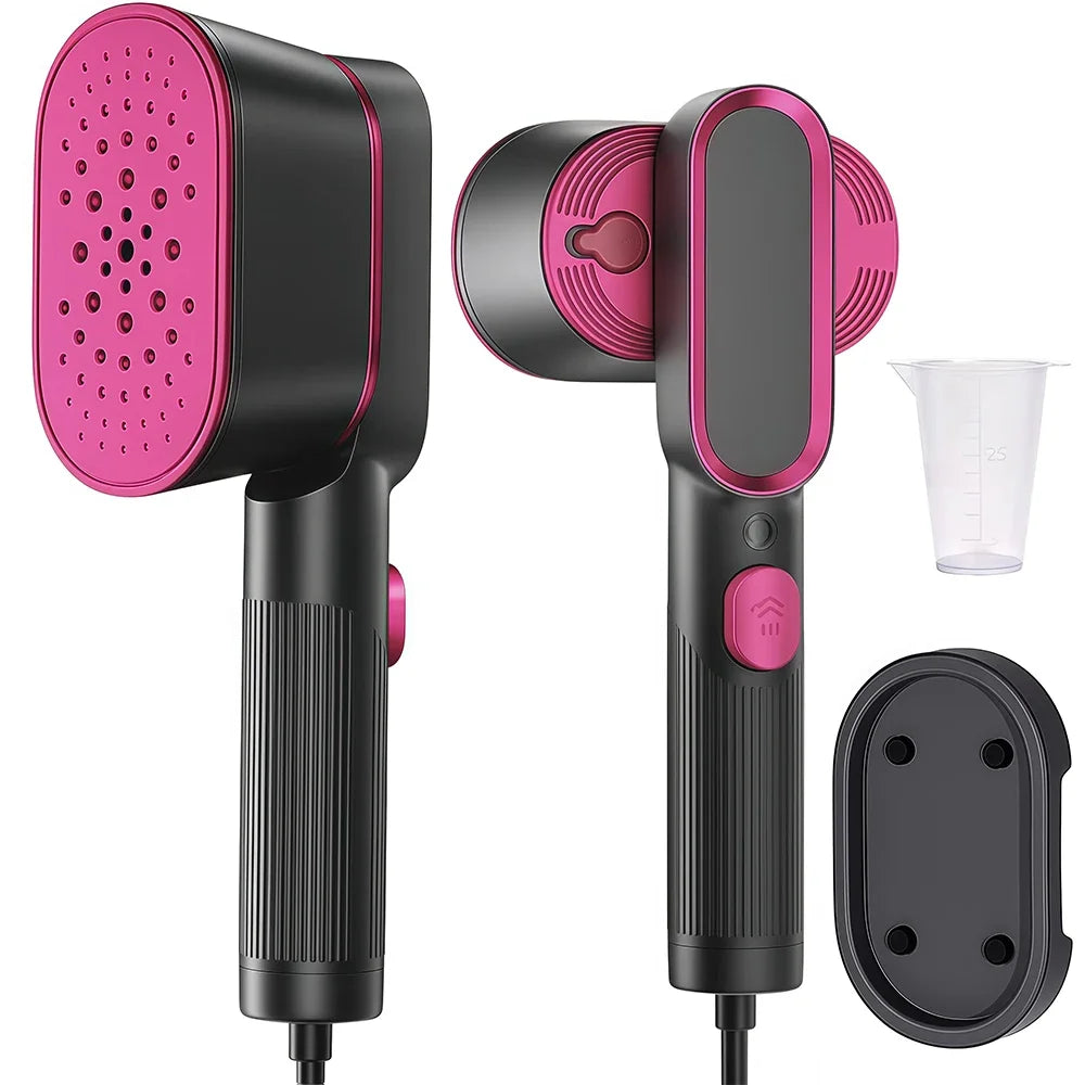 Portable Handheld Garment Steamer, Clothes Travel Steamer & Dry Iron