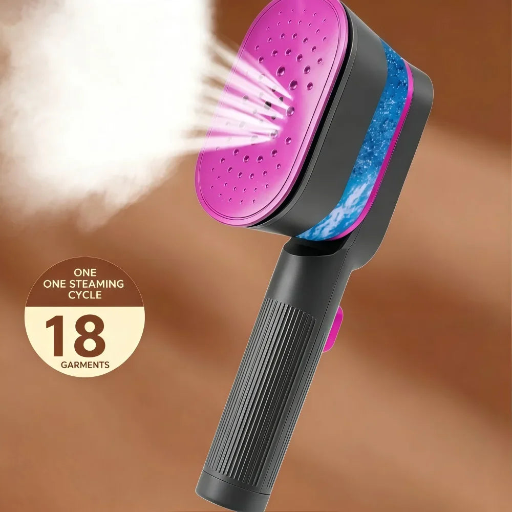 Portable Handheld Garment Steamer, Clothes Travel Steamer & Dry Iron