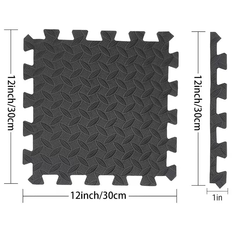 30x30cm 16 Pcs Interlocking Yoga Mat Home Gym and Yoga